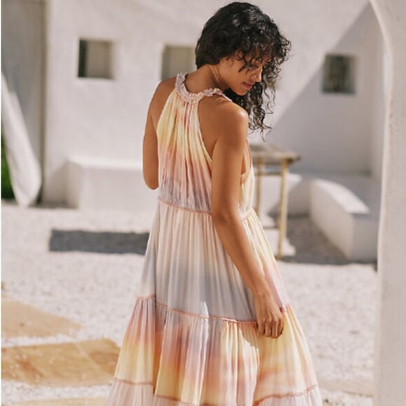 Tiered Ruffle Maxi Dress by PQ Swim - Picture 3 of 10